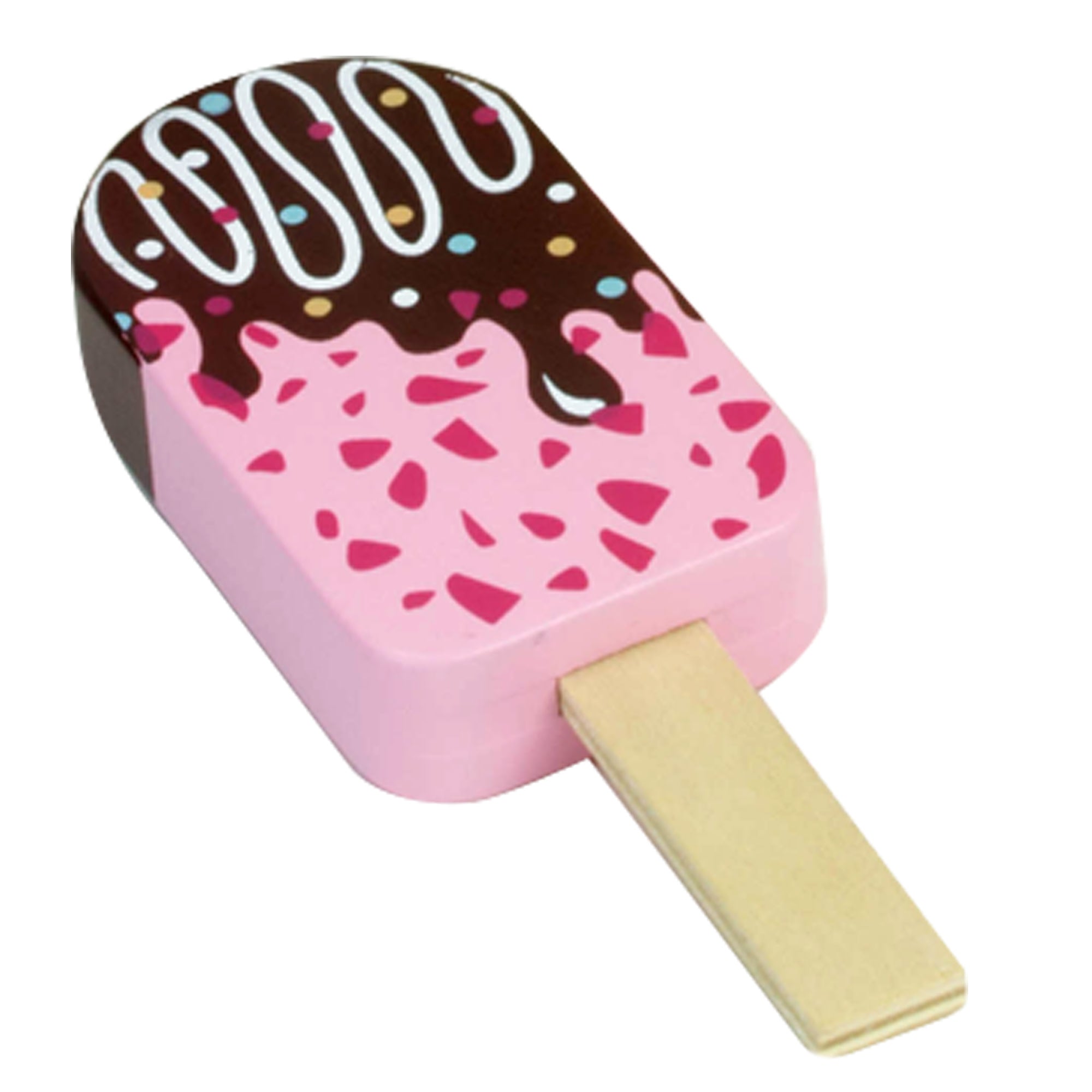 Sophia's Pretend Assorted Wooden Ice Cream Popsicle Bars, Multicolor