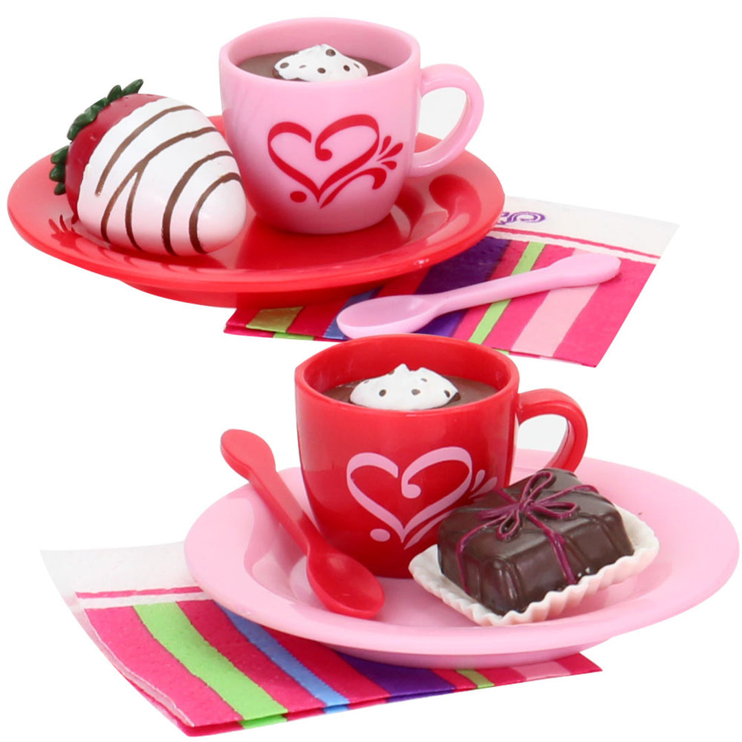 Sophia's 20 Piece Hot Chocolate and Desserts Set for 18" Dolls