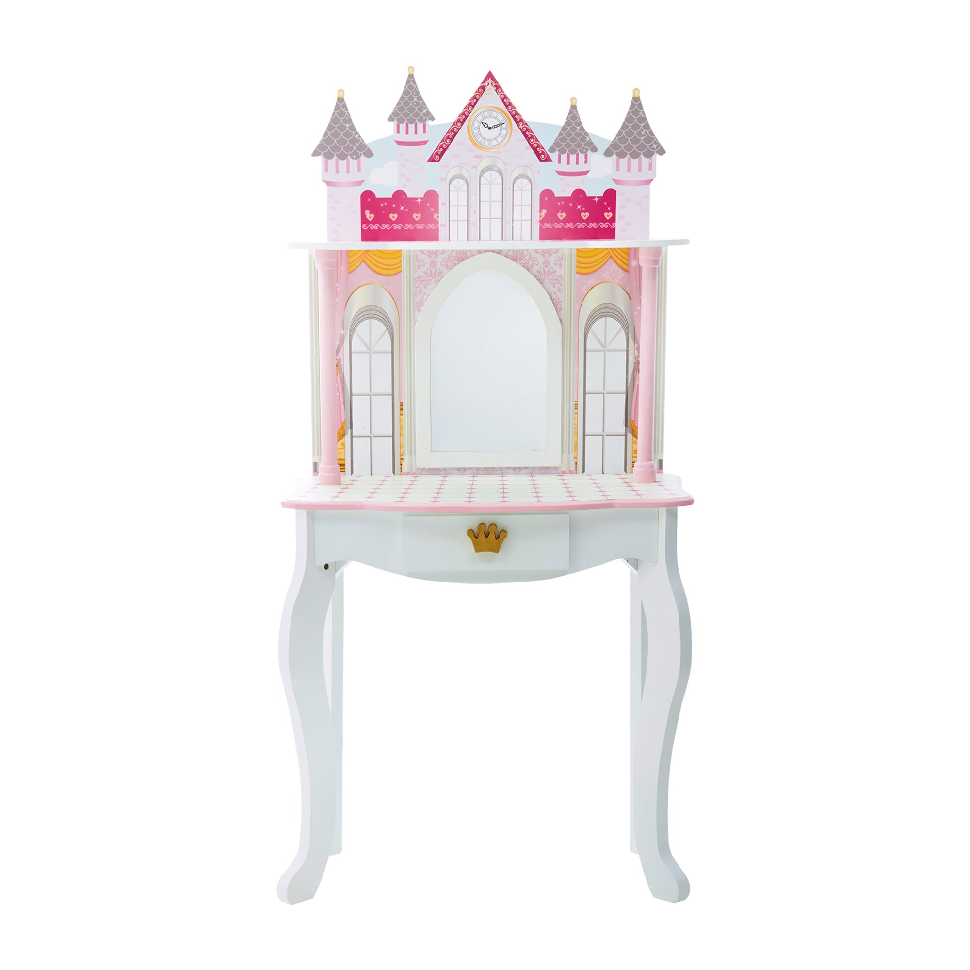 Fantasy Fields Child Vanity | Kids Vanity Set with Mirror, Girls Vanity Set  | Teamson