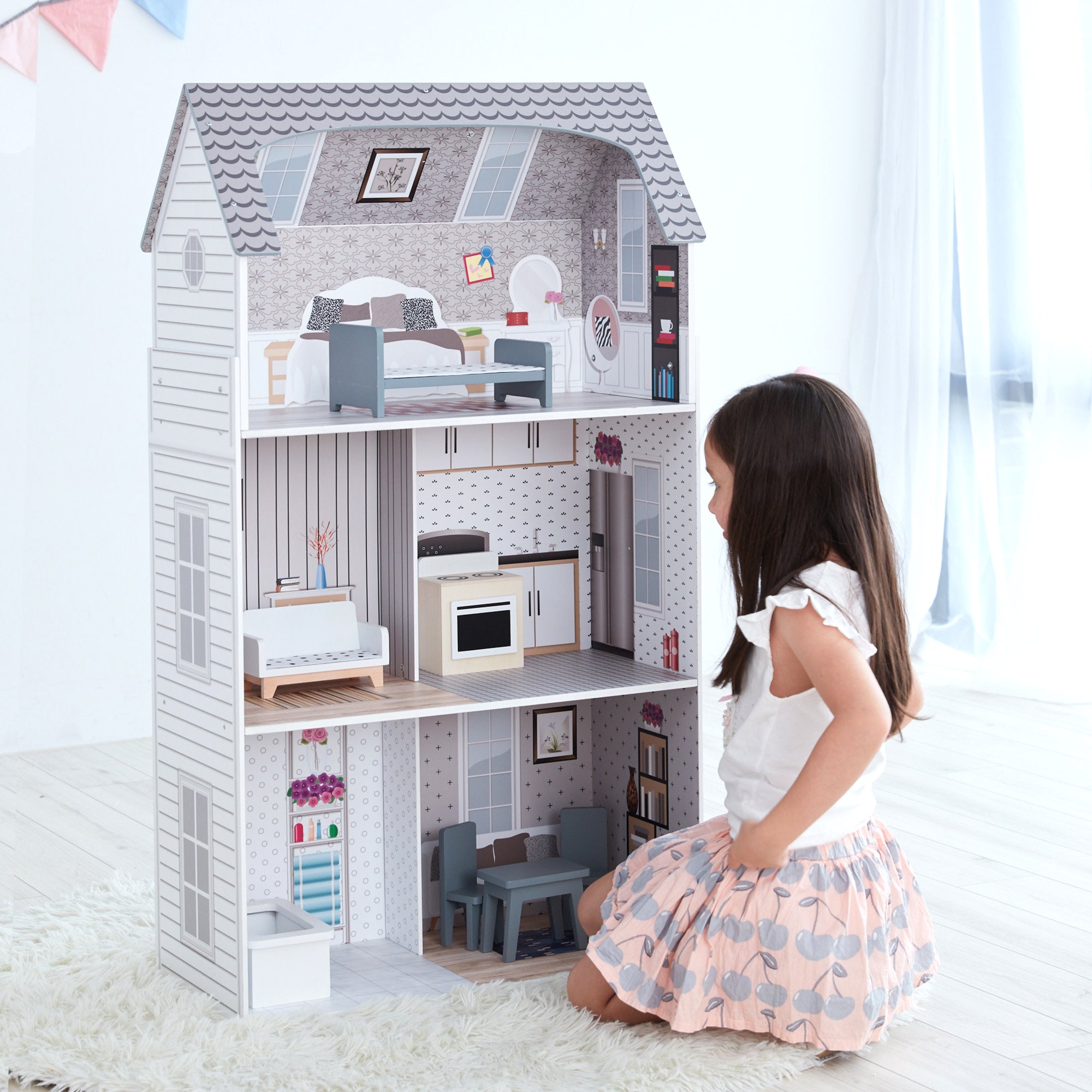 Olivia's Little World -Open Space Modern Dollhouse